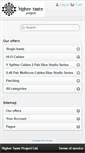 Mobile Screenshot of highertasteproject.com